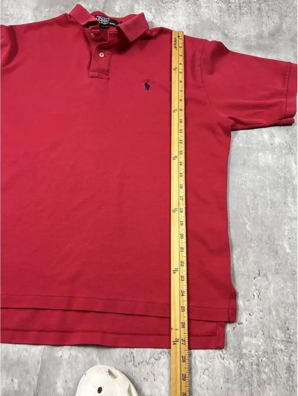 Polo Ralph Lauren Polo Shirt Red Pony Made in USA Short Sleeve